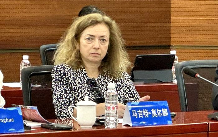 經(jīng)合組織中國經(jīng)濟(jì)政策研究室主任馬吉特·莫爾娜：中國顯著拉動世界經(jīng)濟(jì)增長